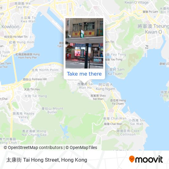 太康街 Tai Hong Street map