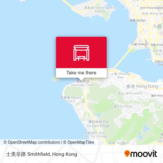 士美非路 Smithfield map