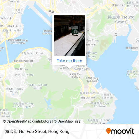 海富街 Hoi Foo Street地圖