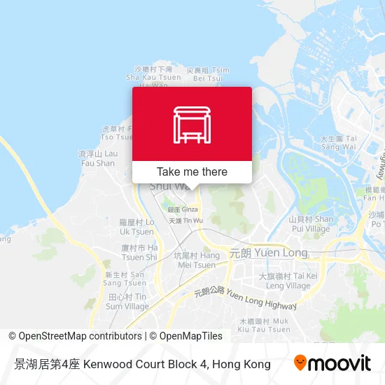景湖居第4座 Kenwood Court Block 4 map