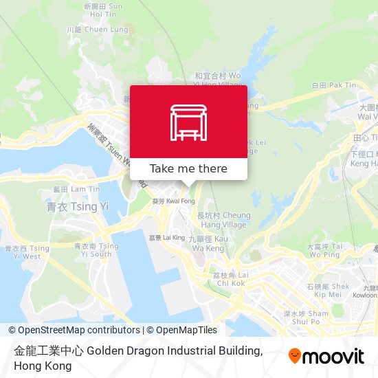 金龍工業中心 Golden Dragon Industrial Building map