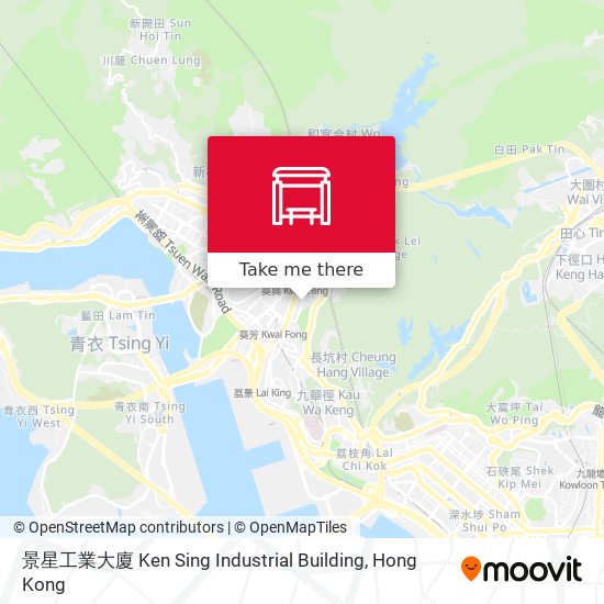 景星工業大廈 Ken Sing Industrial Building map