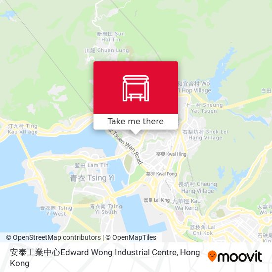 安泰工業中心Edward Wong Industrial Centre map