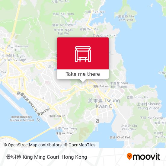 景明苑 King Ming Court map