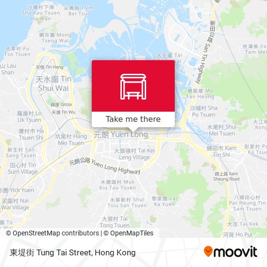 東堤街 Tung Tai Street map