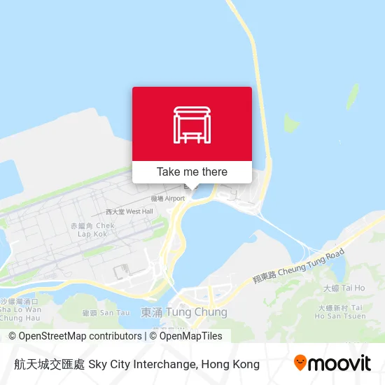 航天城交匯處 Sky City Interchange地圖