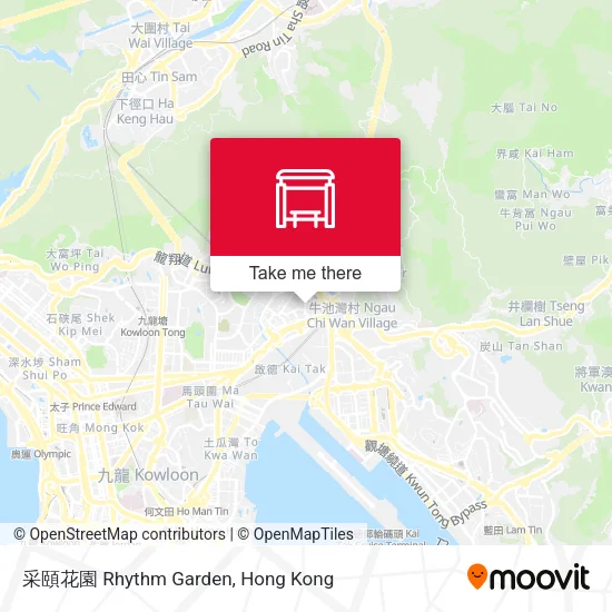 采頤花園 Rhythm Garden地圖