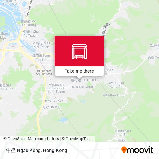 牛徑 Ngau Keng map