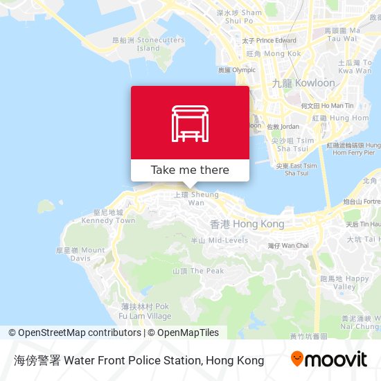 海傍警署 Water Front Police Station map