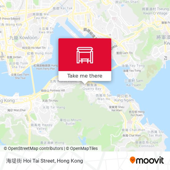 海堤街 Hoi Tai Street map