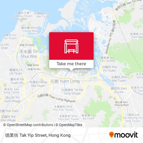德業街 Tak Yip Street map