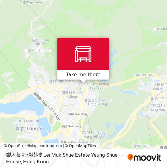梨木樹邨楊樹樓 Lei Muk Shue Estate Yeung Shue House map