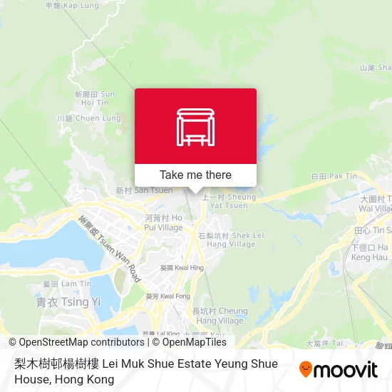 梨木樹邨楊樹樓 Lei Muk Shue Estate Yeung Shue House地圖