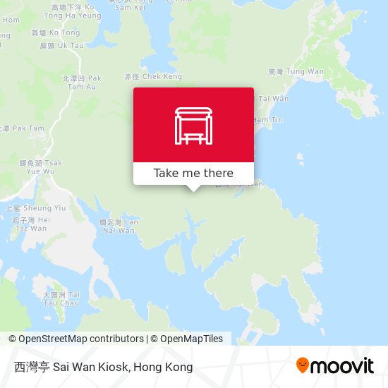 西灣亭 Sai Wan Kiosk map