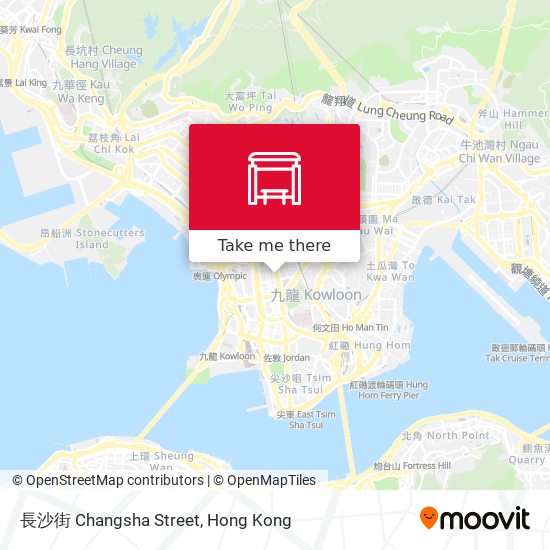 長沙街 Changsha Street map