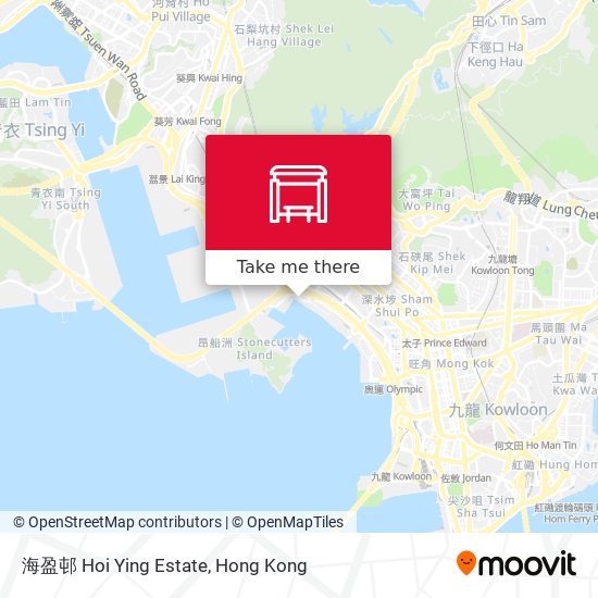 海盈邨 Hoi Ying Estate map