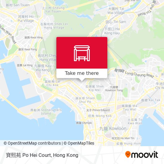 寶熙苑 Po Hei Court map