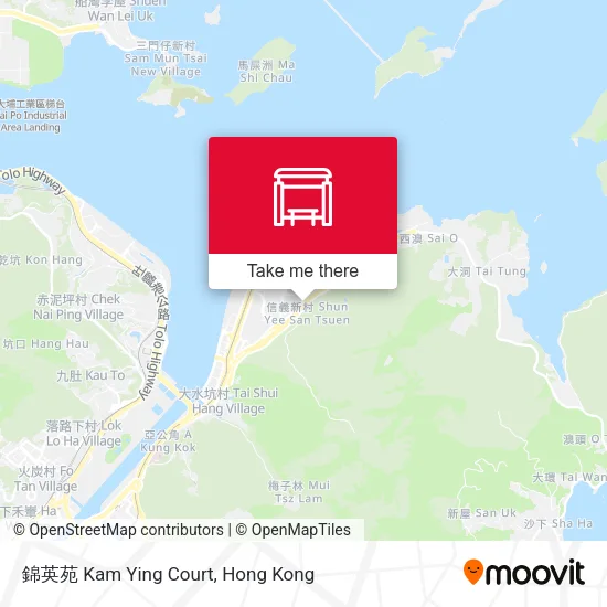 錦英苑 Kam Ying Court地圖