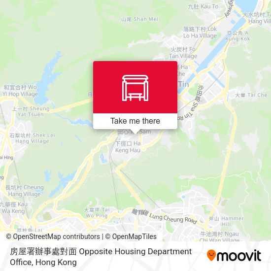 房屋署辦事處對面 Opposite Housing Department Office地圖