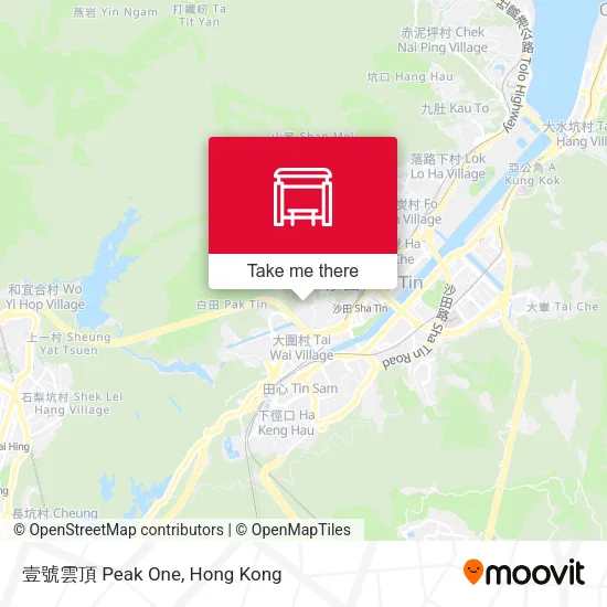 壹號雲頂 Peak One地圖