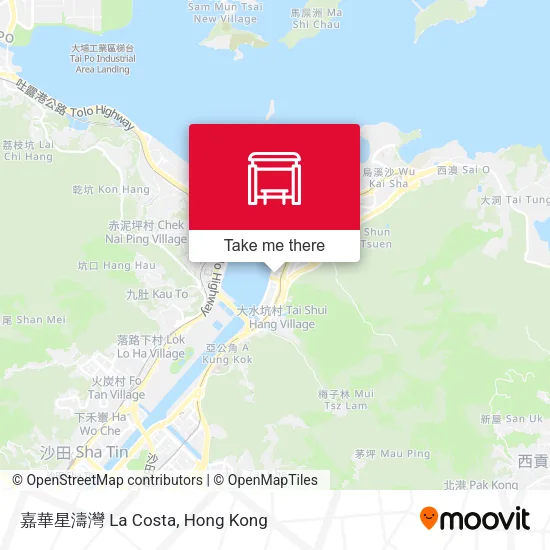 嘉華星濤灣 La Costa map