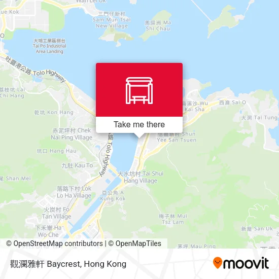 觀瀾雅軒 Baycrest地圖