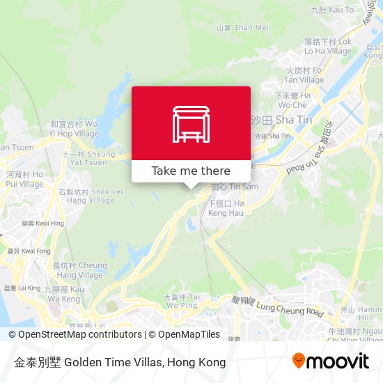 金泰別墅 Golden Time Villas map