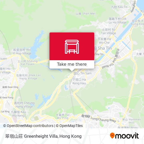 翠嶺山莊 Greenheight Villa地圖