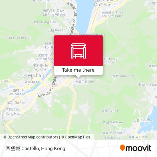 帝堡城 Castello地圖