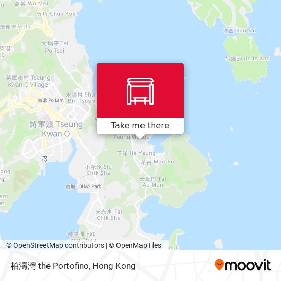 柏濤灣 the Portofino map