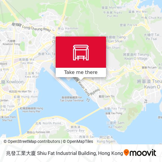 兆發工業大廈 Shiu Fat Industrial Building map