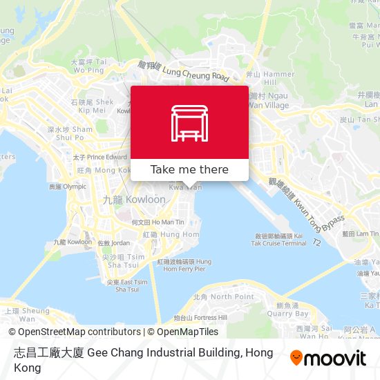 志昌工廠大廈 Gee Chang Industrial Building map