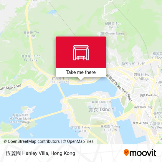 恆麗園 Hanley Villa map