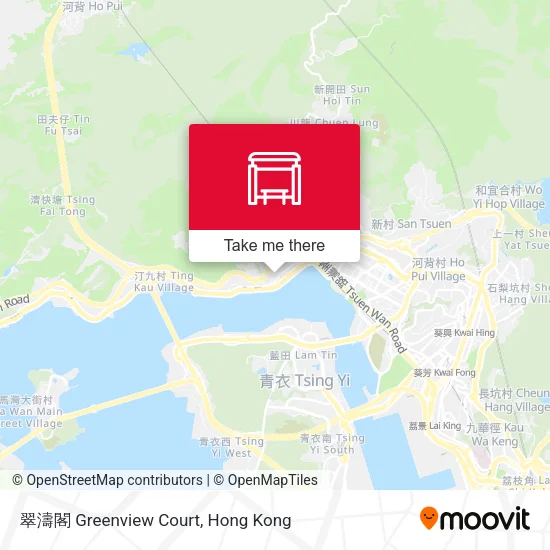 翠濤閣 Greenview Court map