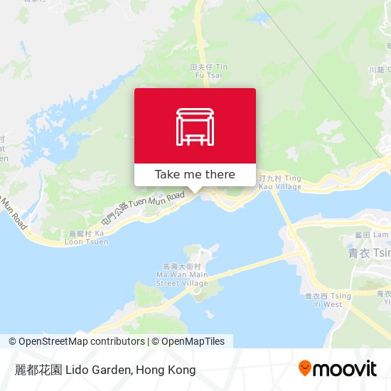 麗都花園 Lido Garden map