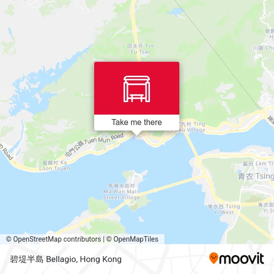 碧堤半島 Bellagio地圖