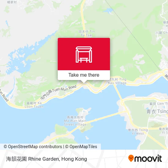 海韻花園 Rhine Garden map