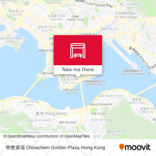 華懋廣場 Chinachem Golden Plaza map