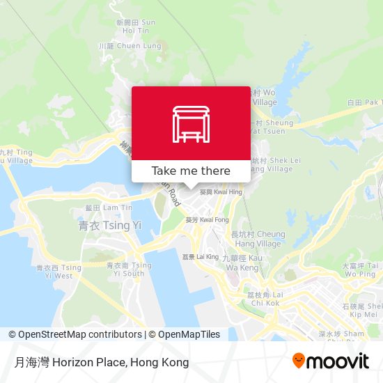 月海灣 Horizon Place map