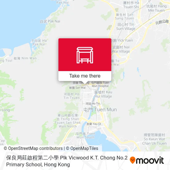 保良局莊啟程第二小學 Plk Vicwood K.T. Chong No.2 Primary School地圖