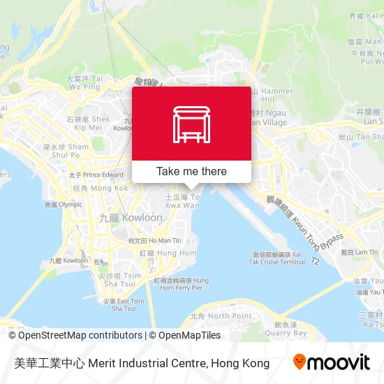 美華工業中心 Merit Industrial Centre map