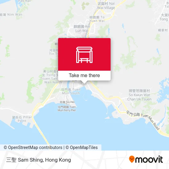 三聖 Sam Shing map