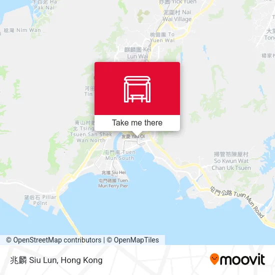 兆麟 Siu Lun地圖