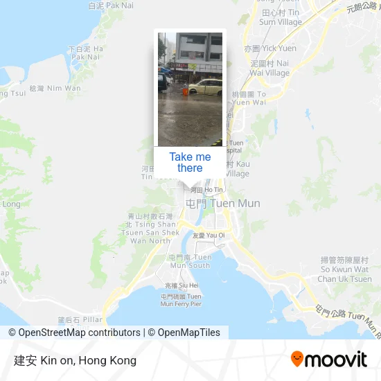 建安 Kin on map