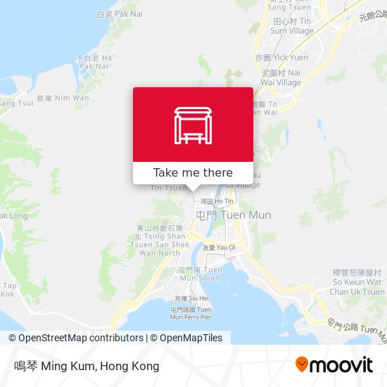 鳴琴 Ming Kum map