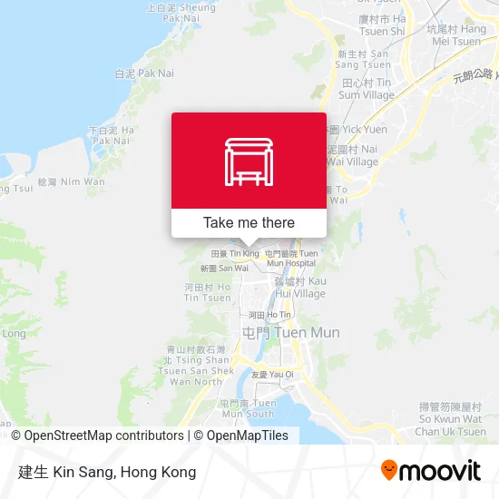 建生 Kin Sang地圖