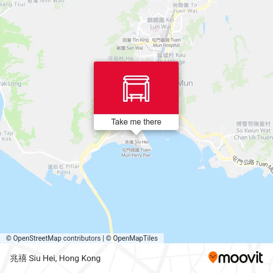 兆禧 Siu Hei map