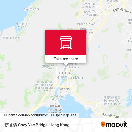 蔡意橋 Choy Yee Bridge map