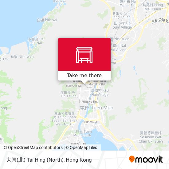 大興(北) Tai Hing (North) map