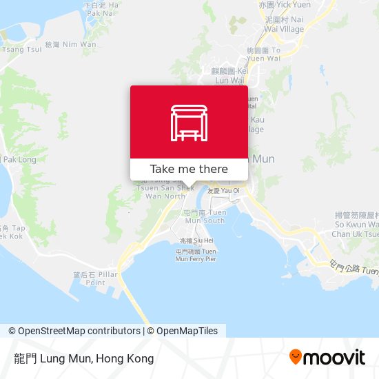 龍門 Lung Mun map